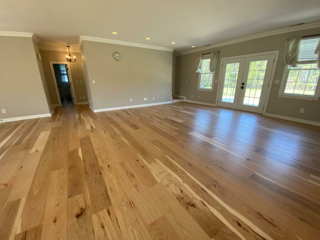 Carlisle engineered hardwood hickory wide plank floors
