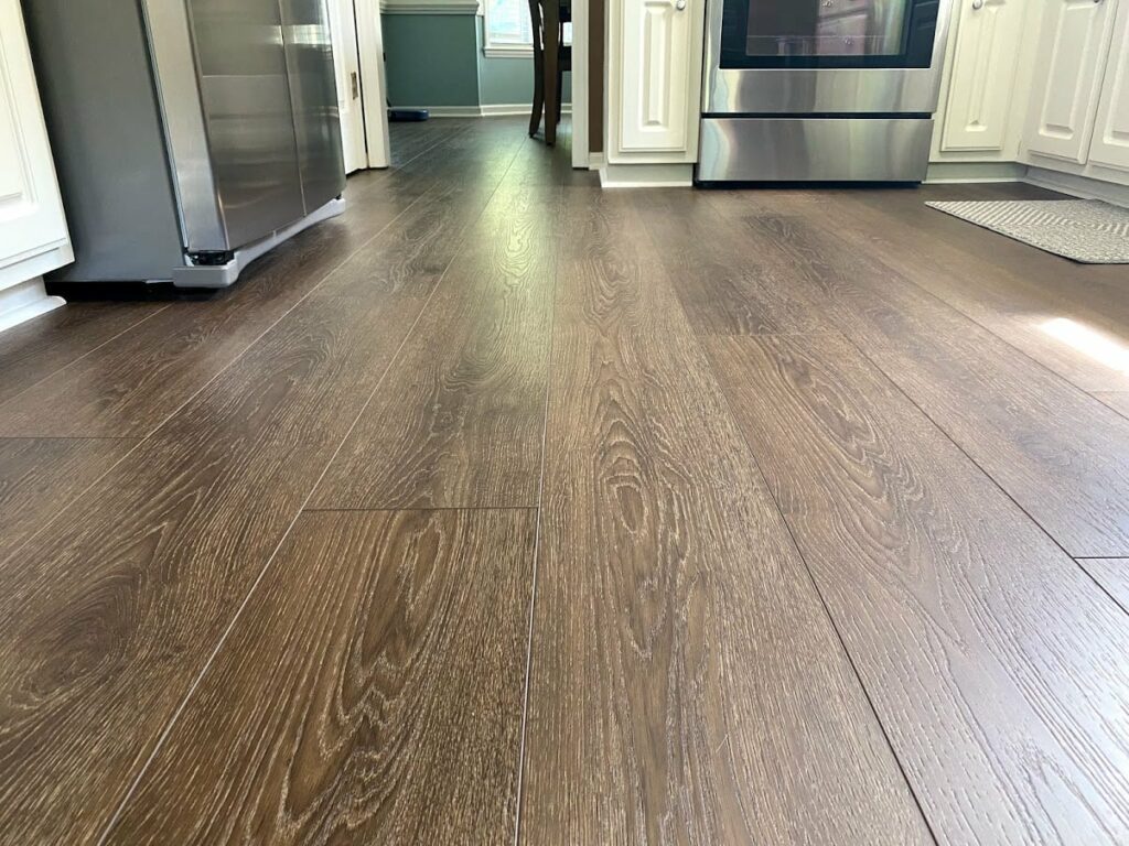 vinyl plank by Flooret. Color is Arbor