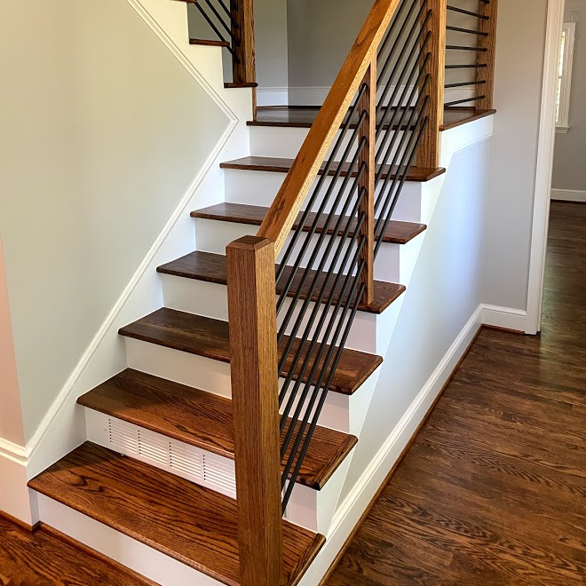 refinished stairs