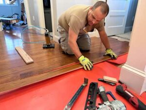 installing prefinished hardwood flooring
