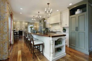 wood flooring in kitchen by creative flooring solutions